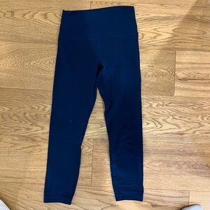 Lululemon Align 23” navy leggings - size 6